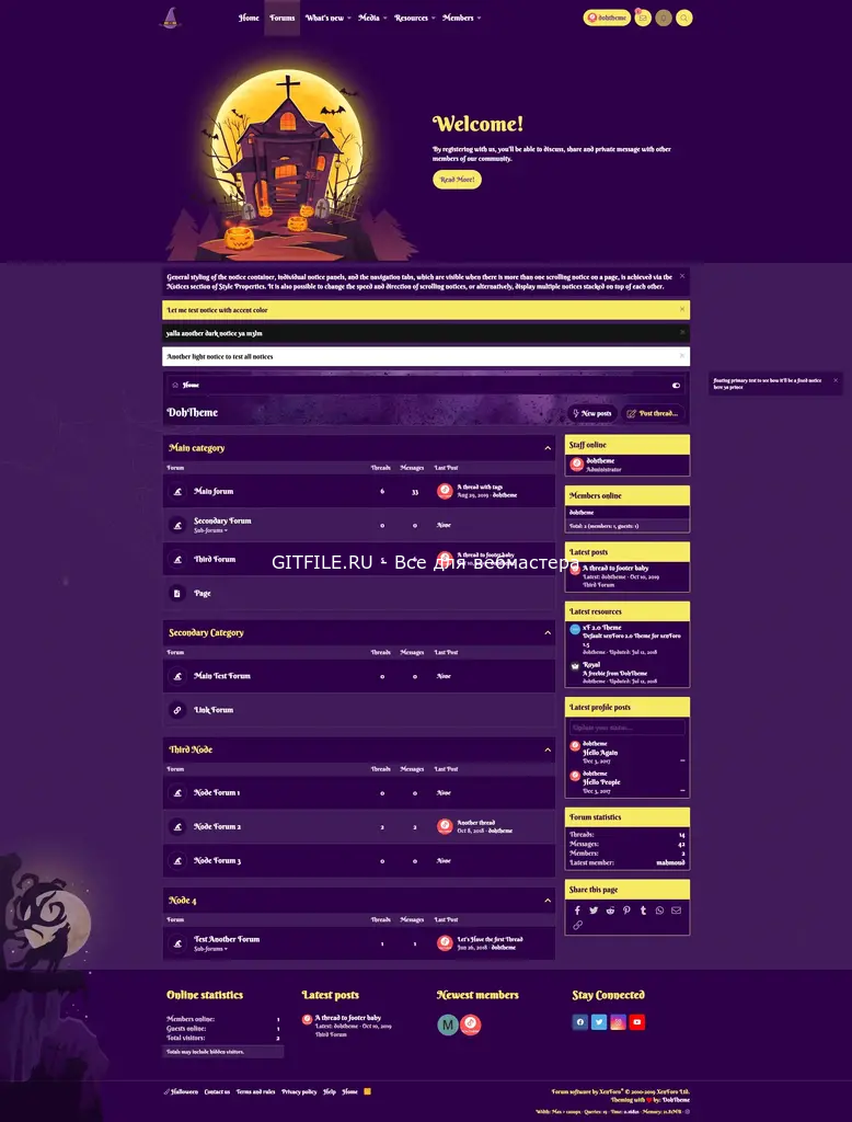 [DohTheme] Halloween 2.3.3